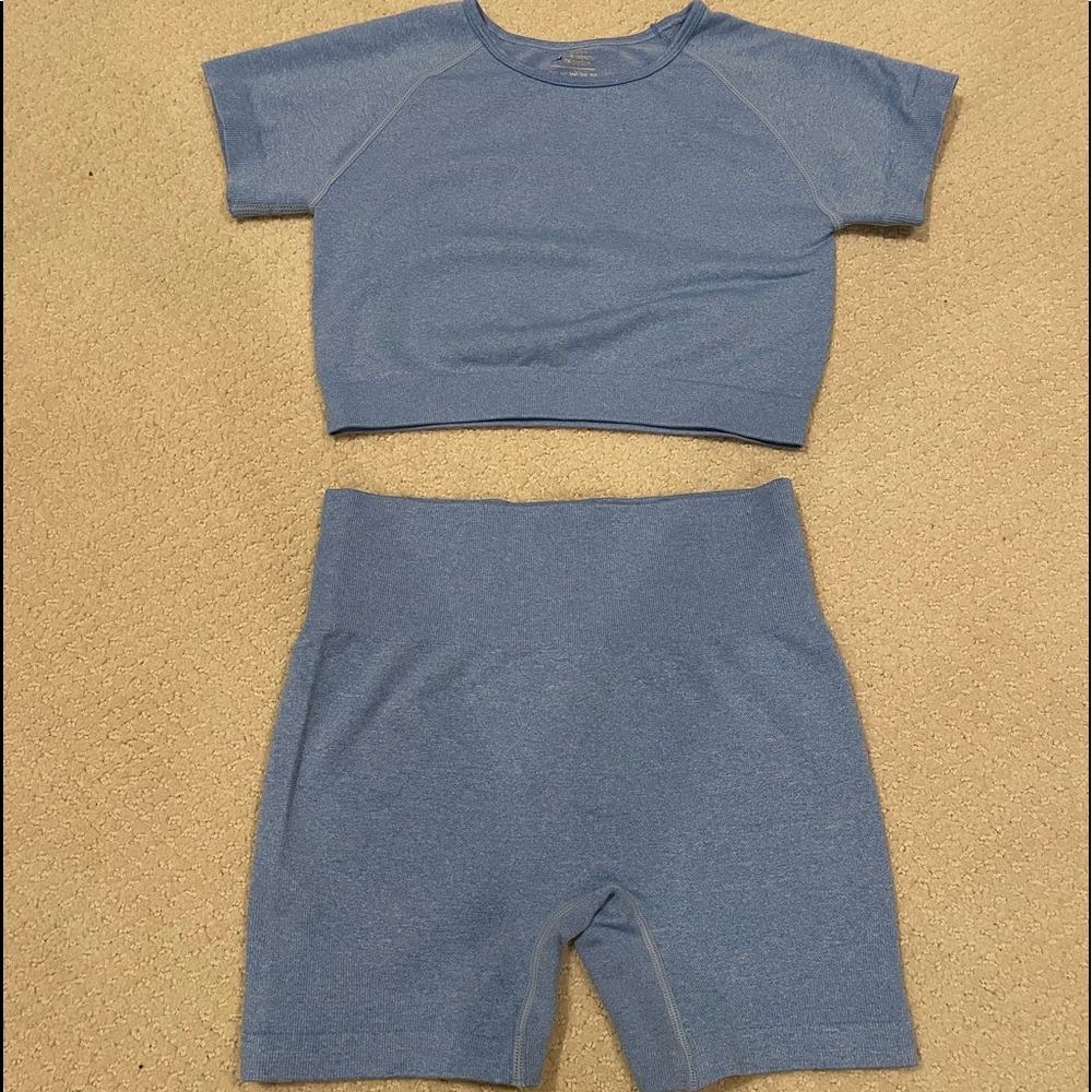 Blue Workout Set